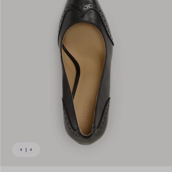 LAUREN RALPH LAUREN LYNDEN-PM-CTO BLACK
BURNISHED CALF Size 6 - Picture 2 of 7